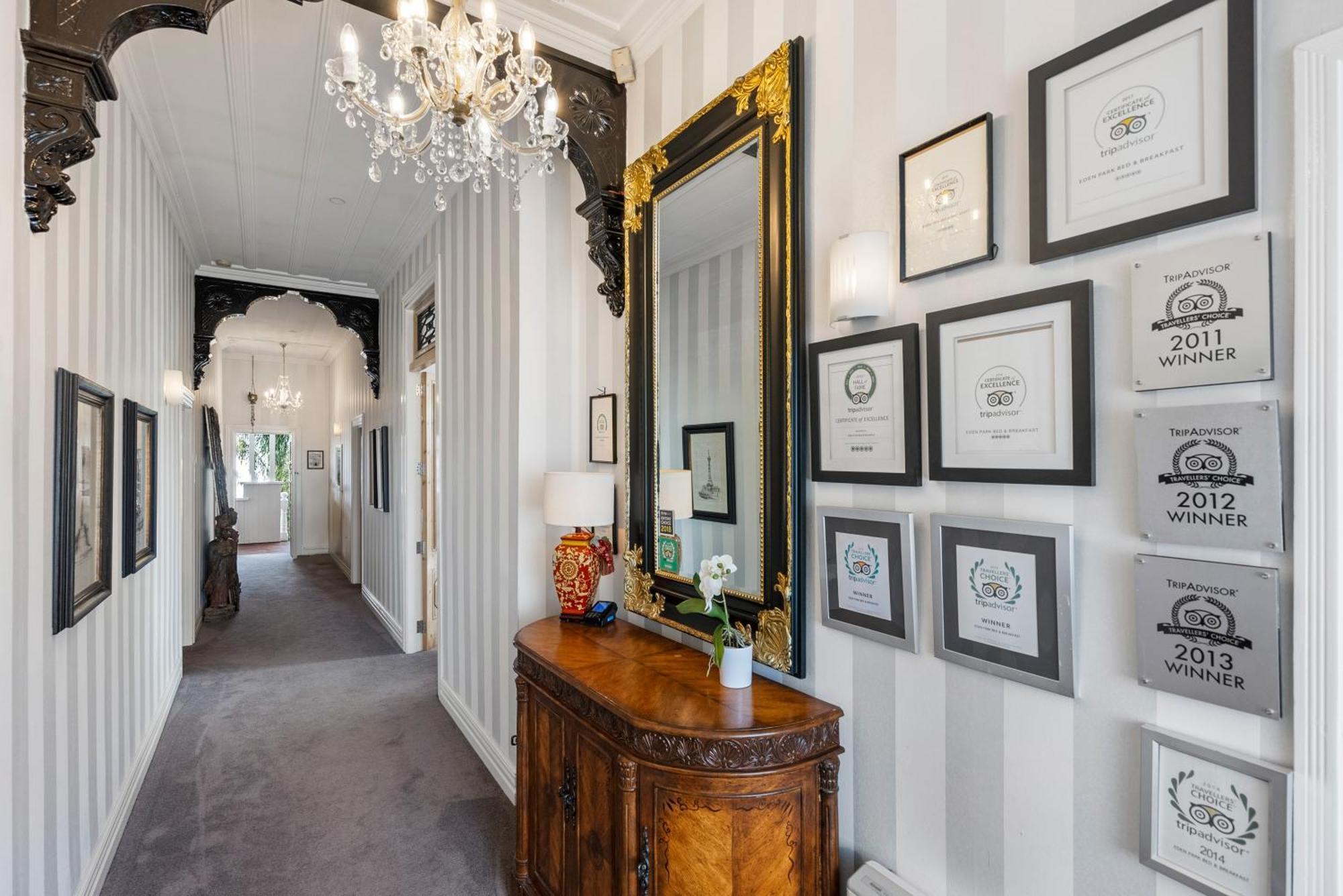 Eden Park Bed And Breakfast Inn Окленд Екстер'єр фото
